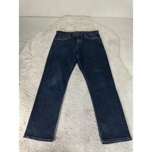 Banana Republic Mens Slim Straight Blue Denim Jeans Size 33x30 Act 33x29 Pants